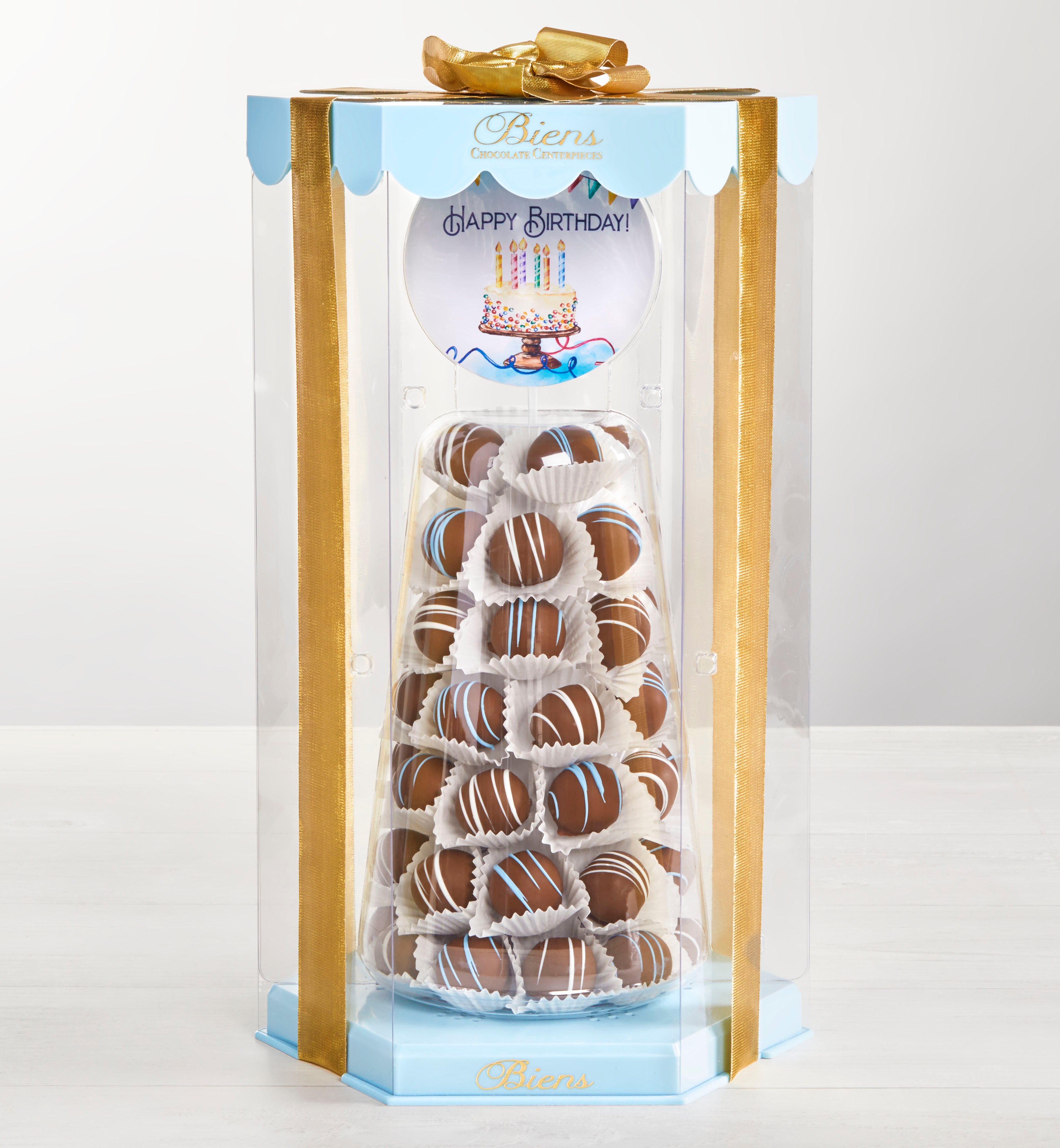 Biens Chocolate Happy Birthday Truffle Tower